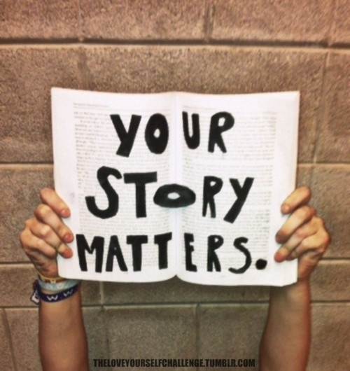 your story matters