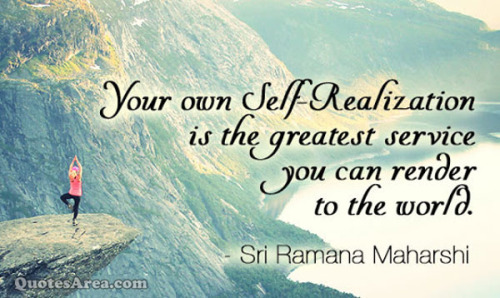 quote on self realization